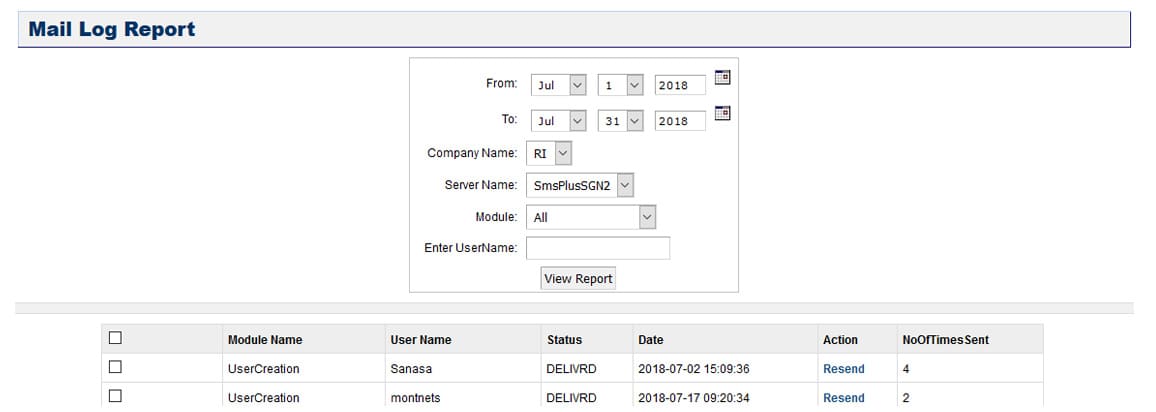 Mail Report Blog